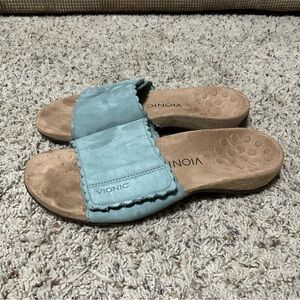 Vionic Women's Aqua Slide Sandals 8.5